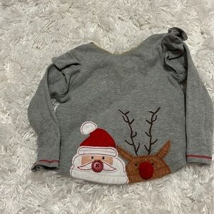 Mud Pie Christmas Infant Top